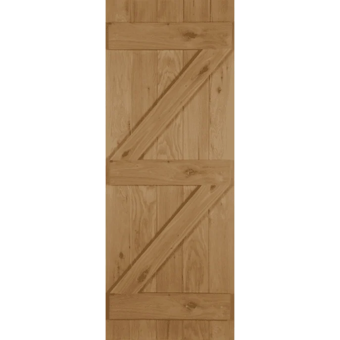 Mendes | Oak Ledged & Braced Internal Door