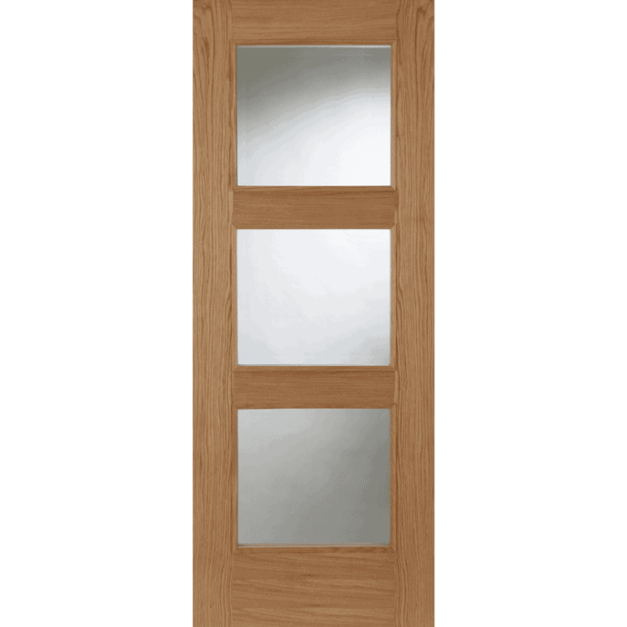 Mendes | Oak Madrid 3 Light Glazed Internal Door