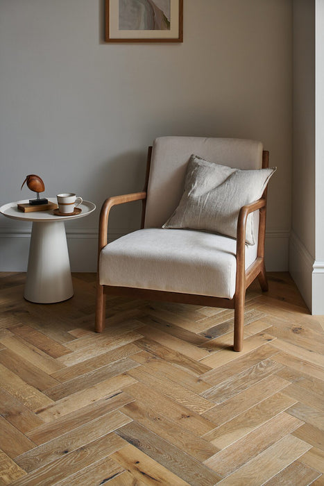 Woodpecker | Orkney Marbled Oak Herringbone