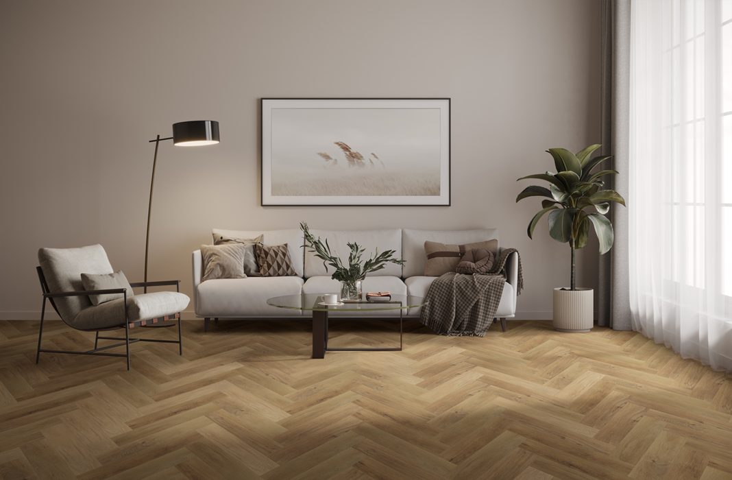 Luvanto | Craftsman Click Herringbone New Forest Oak
