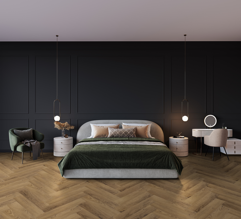 Luvanto | Craftsman Click Herringbone Sherwood Oak