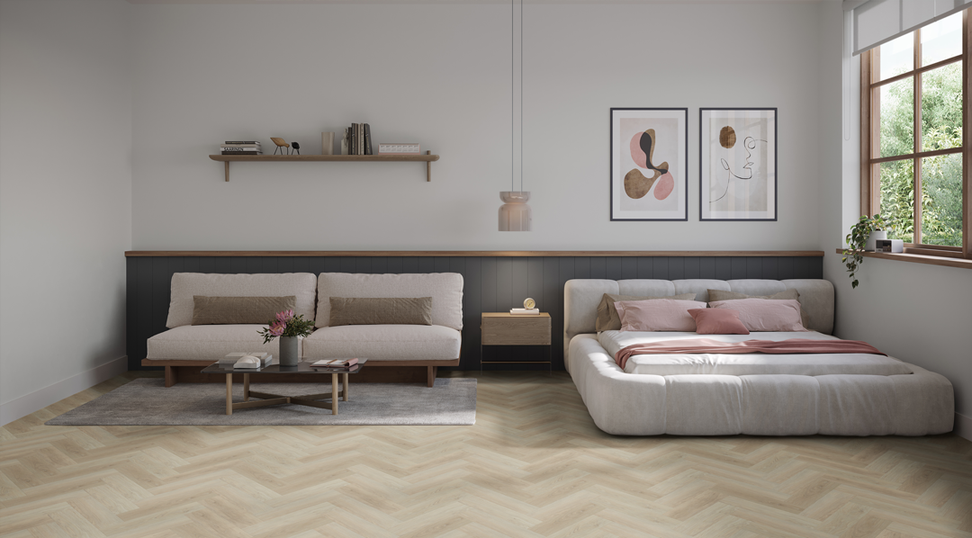 Luvanto | Craftsman Dryback Herringbone Coastal Oak