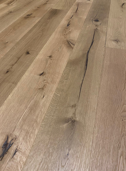 Brooks Floor | Signature Antique Heavy Brushed Oak UV Oiled