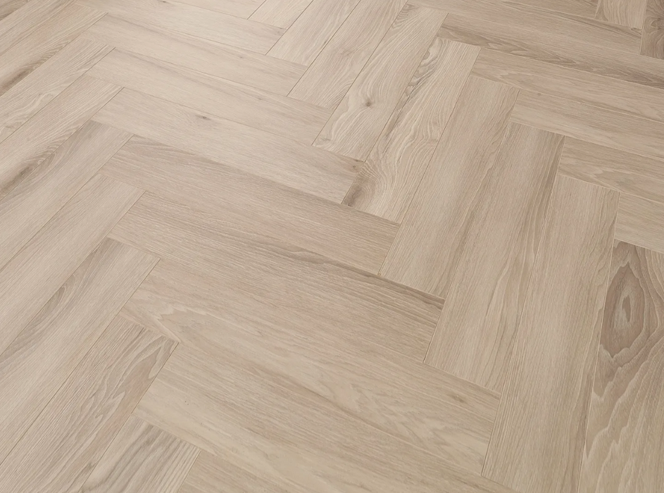 Sandy Oak Malmo 12mm Herringbone Laminate