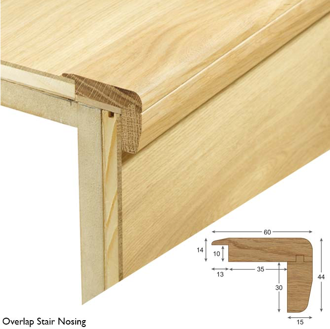 Overlap Stair Nosing 0.9m