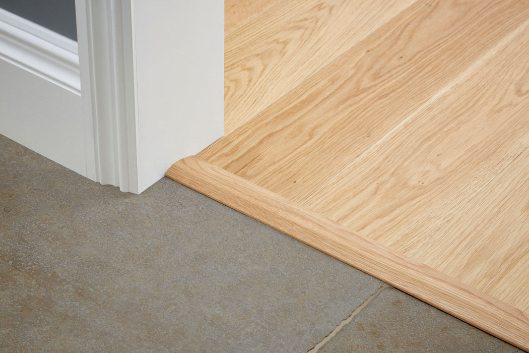 Solid Oak Semi-Ramp Trim