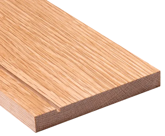 Solid Oak Shaker Skirting 3050mm