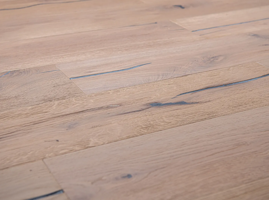15x220mm Smoked White Distressed Oak Wide Plank