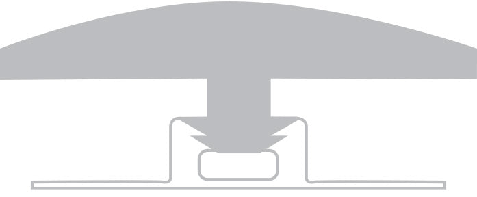 COREtec | Matching Transition T-Bar Trim 2400mm