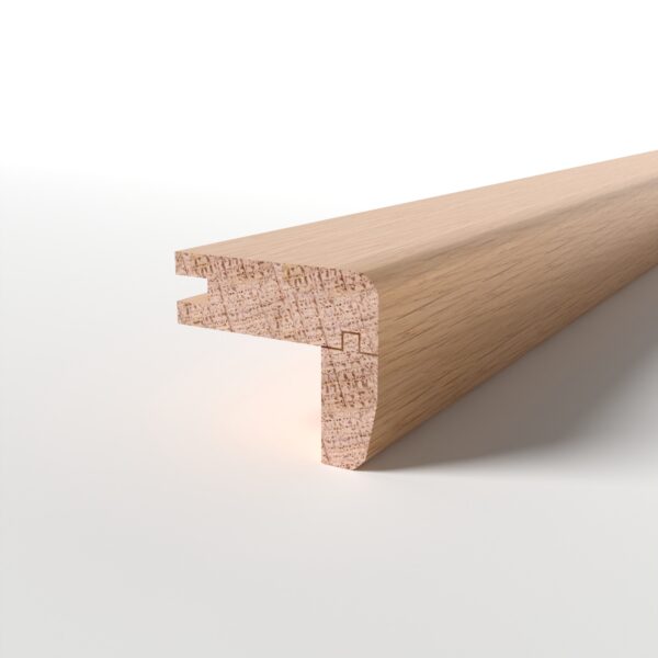 Brooksfloor Solid Oak Stair Nosing (For 14mm Floors)