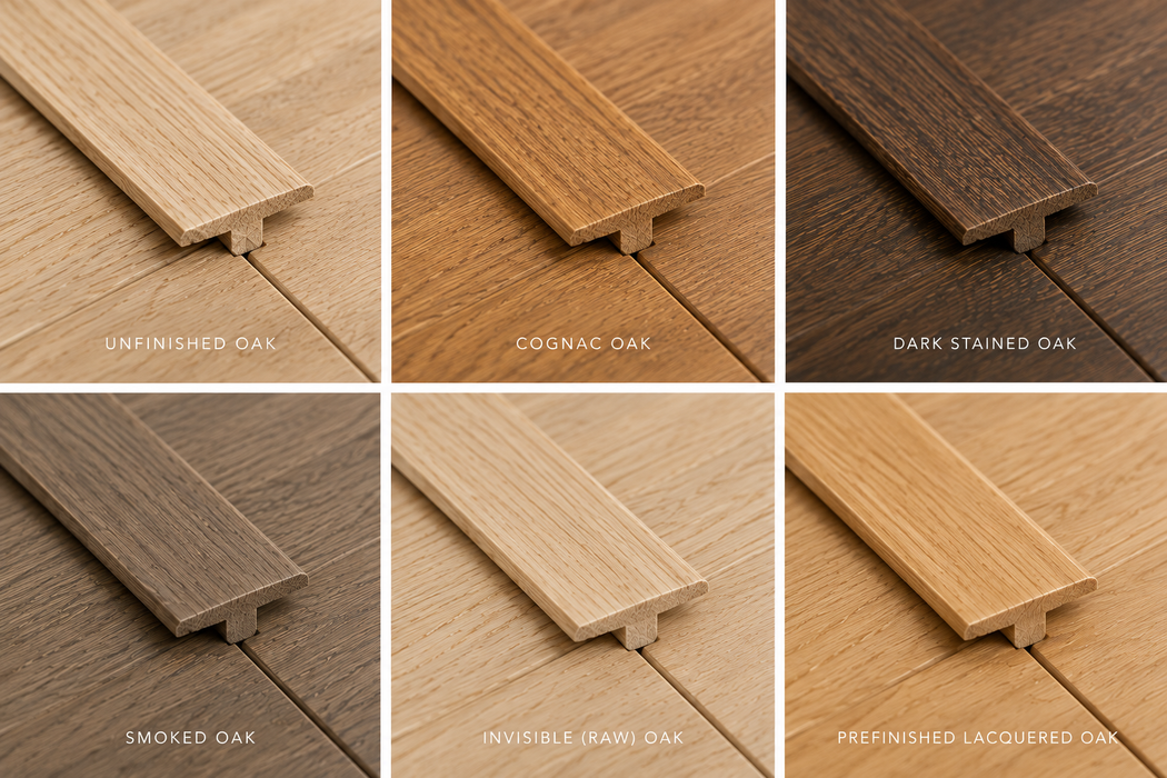 Brooksfloor Solid Oak Small Perimeter Cover Strip