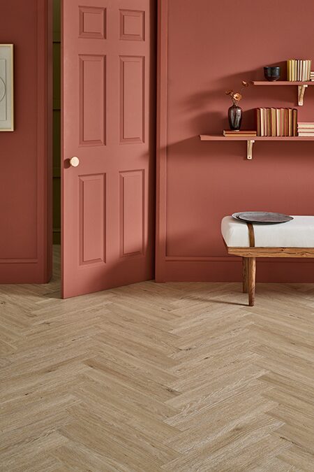 Woodpecker | Weymouth Almond Oak Herringbone
