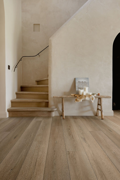 Coretec Authentics Lawrence plank flooring fitted in a room