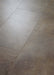 Coretec Authentics Clement tile flooring, angled close-up of the surface