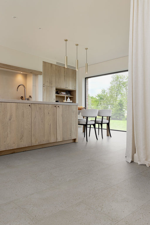 Coretec Authentics Cumulus tile flooring fitted in a room