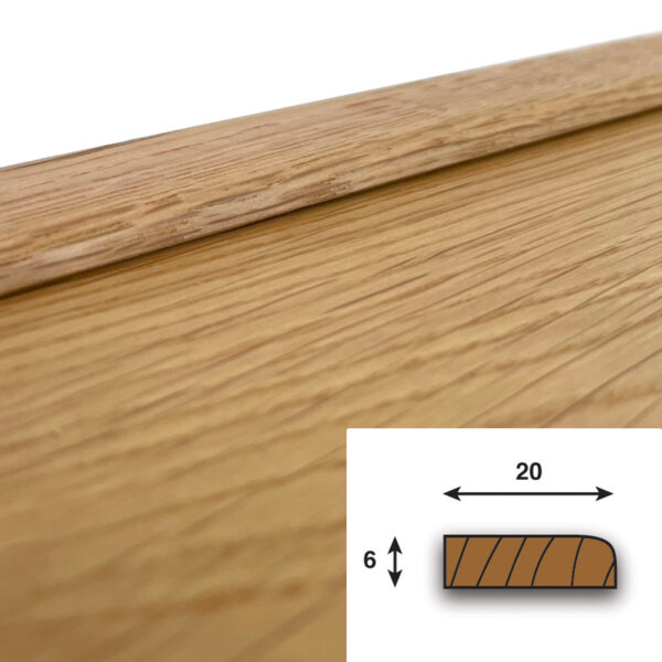 Woodpecker | Flat Oak Trim