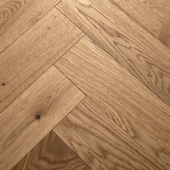 Woodpecker | Highclere Natural Oak Large Herringbone