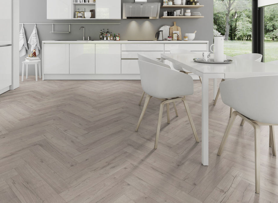 Wood Innovations | Lignum Fusion Premium Oak Robust Grey Herringbone