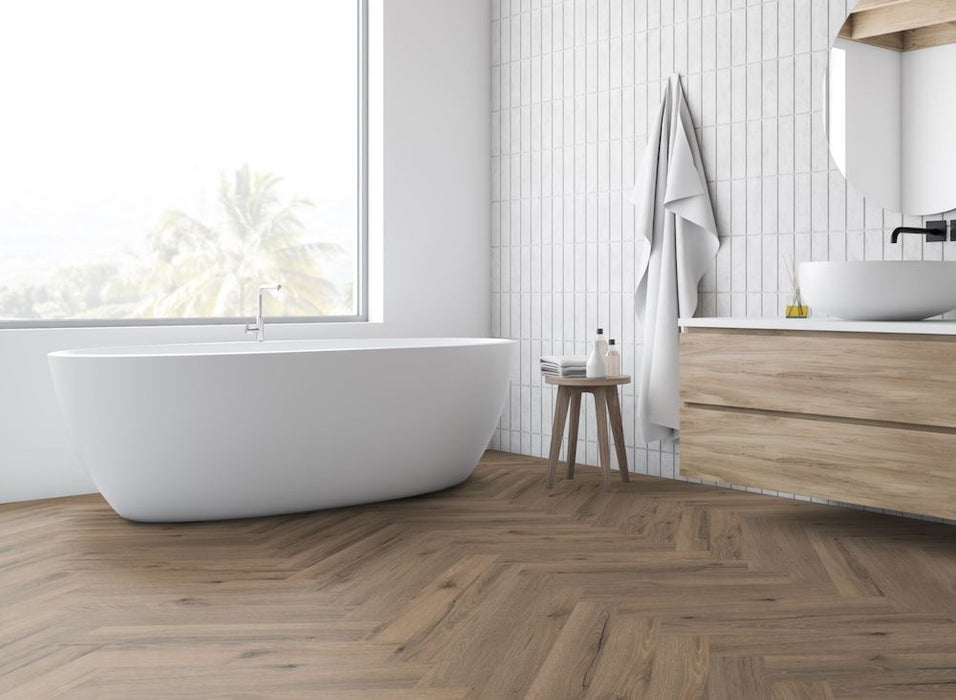 Wood Innovations | Lignum Core Herringbone Mocha Oak