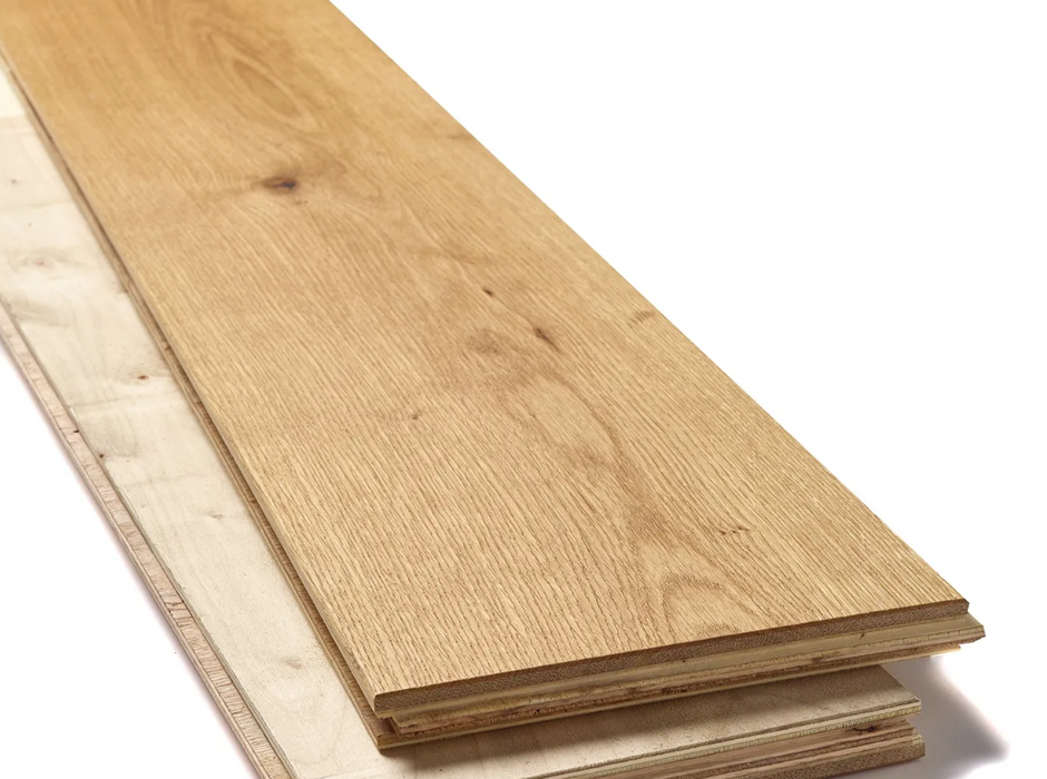 15x190mm Natural Brushed & Oiled Engineered Oak Flooring