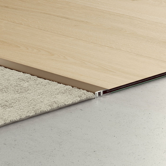 Vinyl Floor Aluminium End Profile 2m