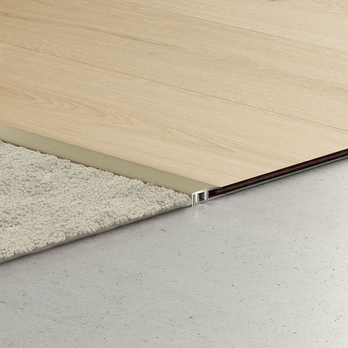 Vinyl Floor Aluminium End Profile 2m