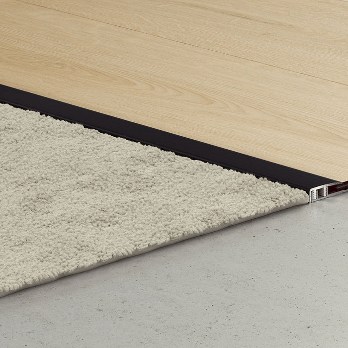 Vinyl Floor Aluminium End Profile 2m