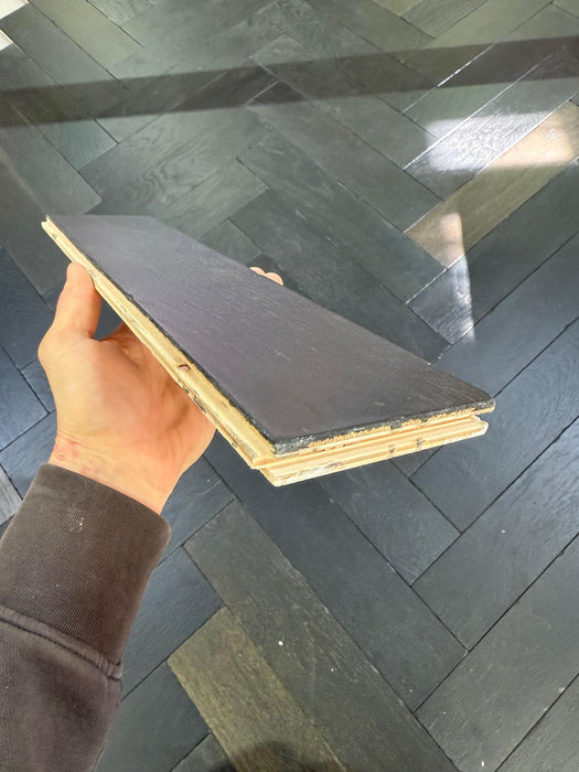 Woodpecker Goodrich Charred Oak Herringbone (Different Spec)