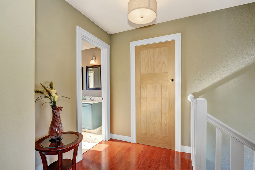 Mendes | 1930 4 Flat Panel Internal Pine Door