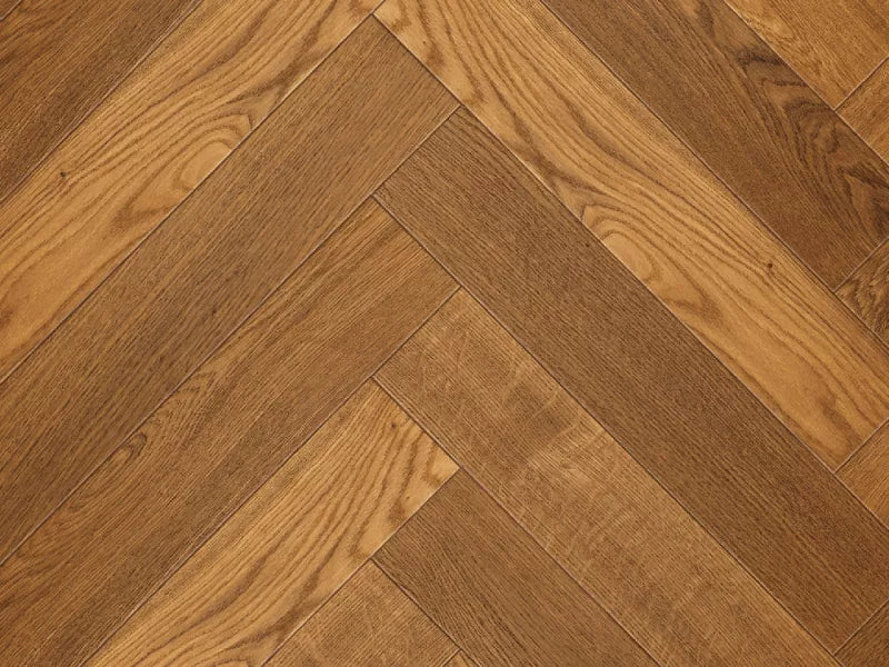 Elka | Honey Smoked Oak Herringbone