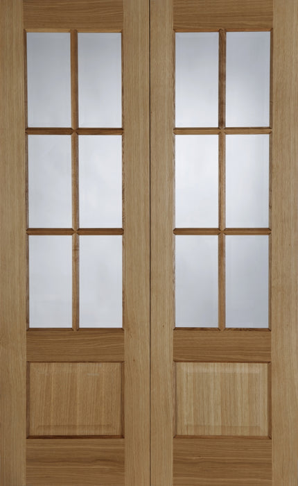 Mendes | Hampstead Traditional Internal Oak Doors (Rebated Pair)