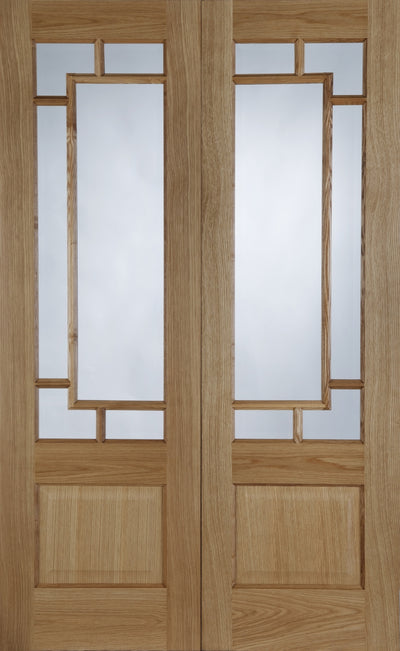 Mendes | Orient Traditional Internal Oak Doors (Rebated Pair)