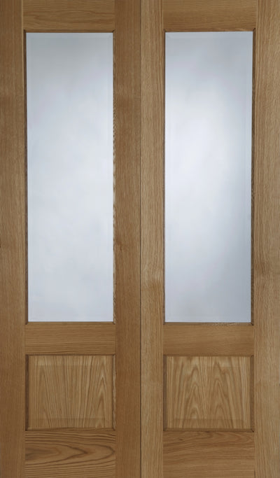 Mendes | Chiswick Traditional Internal Oak Doors (Rebated Pair)