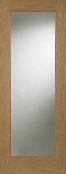 Mendes | Pattern 10 Glazed Recessed Internal Oak Door