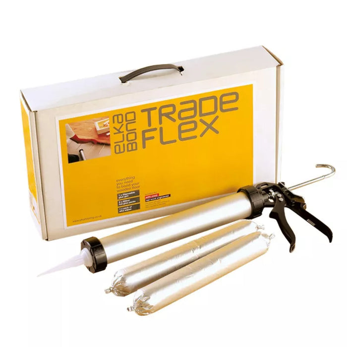 Elka | Bond Trade Flex Wood Floor Adhesive Foil Gun & Sausages