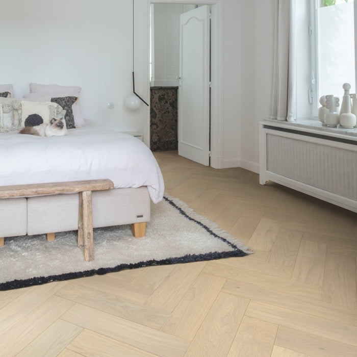 Quickstep | Disegno Creamy Oak Herringbone