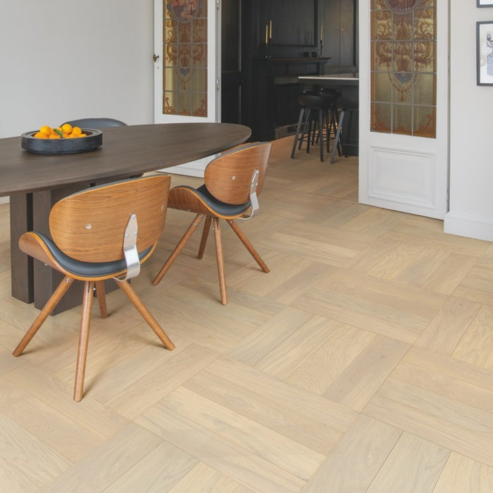 Quickstep | Disegno Creamy Oak Herringbone